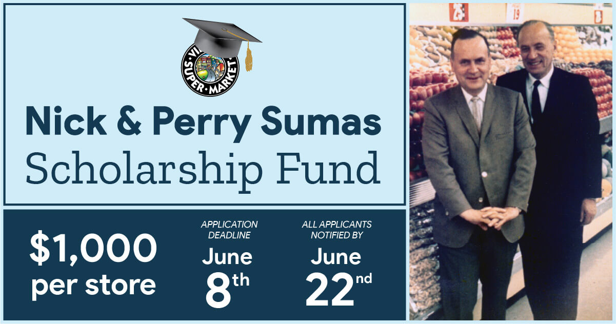 Nick & Perry Sumas Scholarship Fund 2020